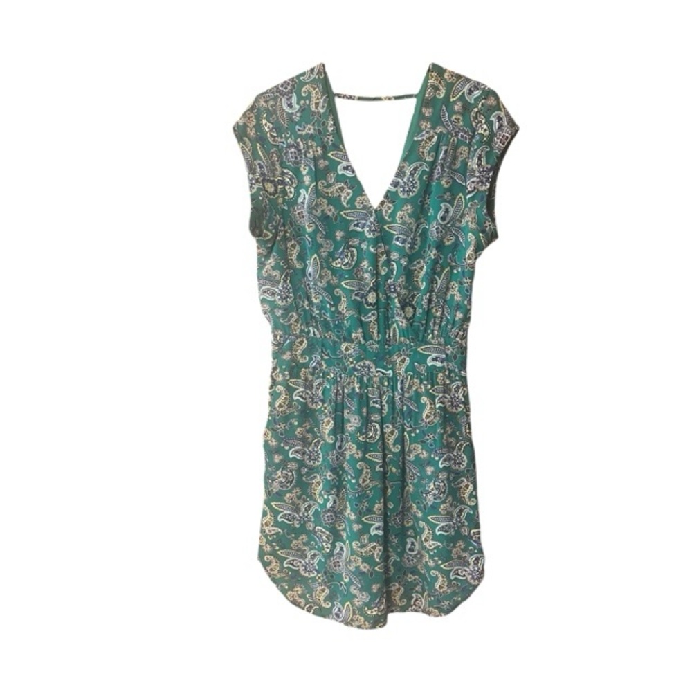 DR2 Daniel Rainn Printed‎ Faux Wrap Dress